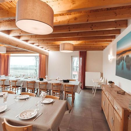 Le Loup Gris - 35 Pers - Vue-Wellness, Butgenbach-Malmedy Villa Luaran gambar