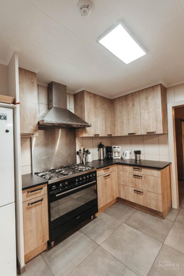 Le Loup Gris - 35 Pers - Vue-Wellness, Butgenbach-Malmedy Villa Luaran gambar